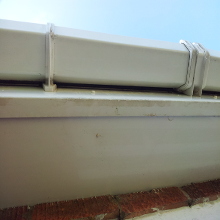 Close up after Shot of Gutter Cleaning Braintree.
